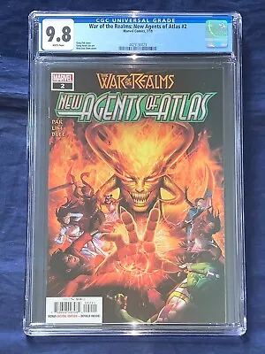 Buy War Of The Realms New Agents Of Atlas #2 CGC 9.8 - 1st Appearance Sword Master • 87.07£