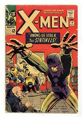 Buy Uncanny X-Men #14 GD+ 2.5 1965 1st App. Sentinels • 195.18£