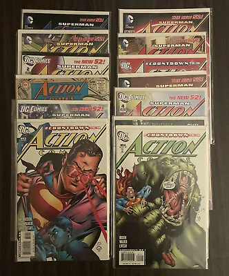 Buy DC Superman Action Comics Lot Of 13! #364 In Very Used Condition Read Desc. • 15.19£