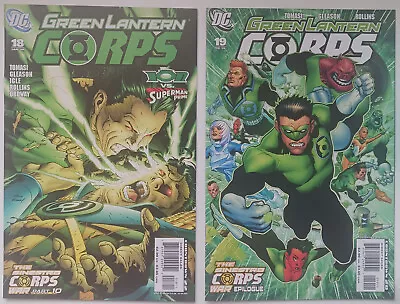 Buy DC Comics GREEN LANTERN CORPS Vol 2 (2006) #18 & 19 High Grades • 1.95£