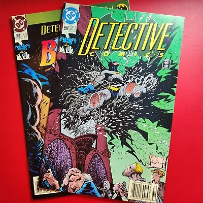 Buy Detective Comics #654, #660 1992 DC Comic Books Fine • 7.94£
