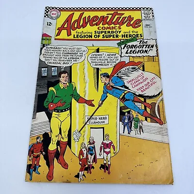 Buy Adventure Comics 351 KEY 1st White Witch Silver Age DC 1966 Superboy Curt Swan • 19.98£