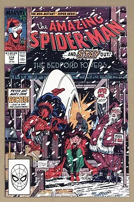 Buy Amazing Spider-Man 314 (VF) Christmas Issue! Todd McFarlane 1989 Marvel Y167 • 11.99£
