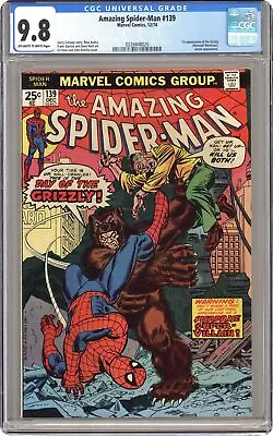 Buy Amazing Spider-Man #139 CGC 9.8 1974 0226848020 • 1,061.65£