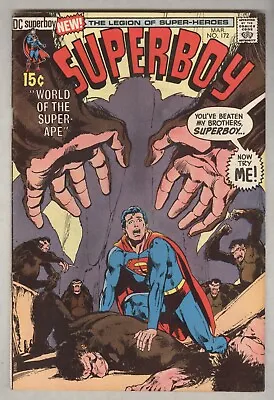 Buy Superboy #172 March 1971 VG Neal Adams Cover • 3.96£