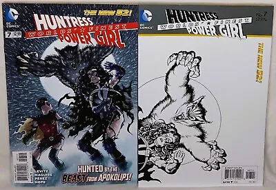 Buy WORLDS FINEST #7 1 In 25 Sketch Variant Cover Huntress Power Girl DC Comics DCU • 9.50£