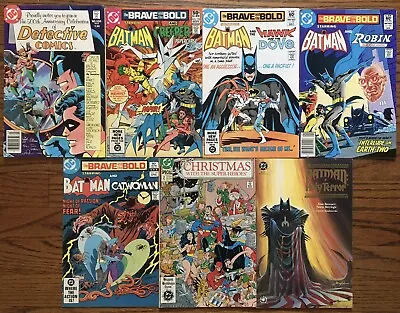 Buy Batman Alan Brennert Lot Of 7 Detective Comics #500 Brave & Bold 178 181 182 197 • 31.97£