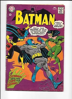 Buy Batman #197 VG Cond- Catwoman And Batgirl Appearance! 1967 DC Comics • 119.93£