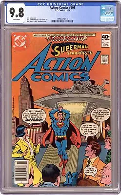 Buy Action Comics #501 CGC 9.8 1979 DC 0956379014 • 139.92£