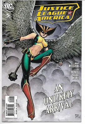 Buy Justice League Of America #5 Art Adams 1:10 Variant DC 2007 NM Hawkgirl • 15.81£