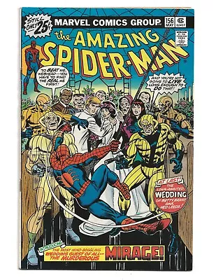 Buy Amazing Spider-Man #156 (1976) MVS Intact 1st App. Mirage High Grade VF/NM 9.0 • 30.83£