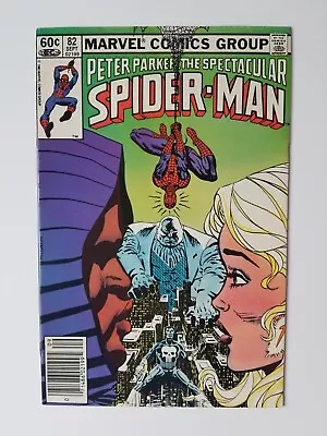 Buy Spectacular Spider-Man #82 (1983 Marvel Comics) FN- ~ First Punisher Vs Kingpin • 4.72£