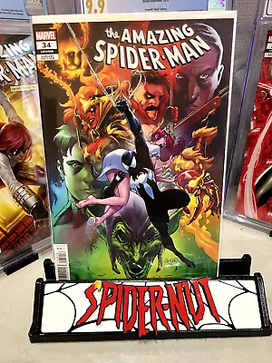 Buy Amazing Spider-Man #34 Vol#6  1:25 Patrick Gleason Variant NM • 9.46£