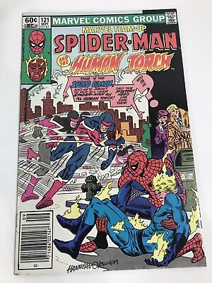 Buy Marvel Team-Up #121 Spider-Man Human Torch 1st App. Frog Man Newsstand VF Comic • 18.40£