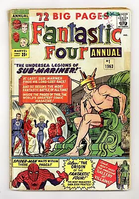 Buy Fantastic Four Annual #1 FR 1.0 1963 • 64.83£