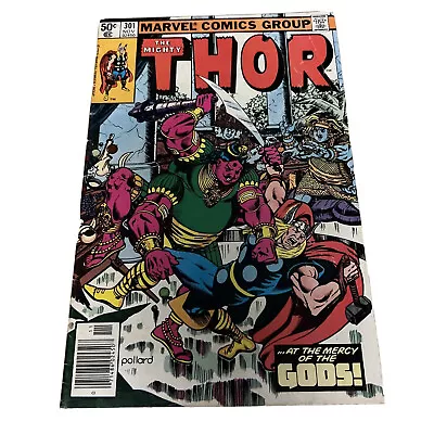 Buy THE MIGHTY THOR #301  (5.0-5.5) NEWSSTAND/1980 Marvel Comics • 4.76£