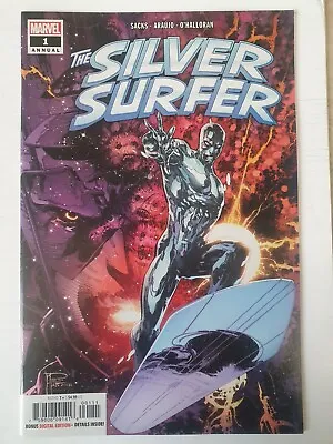 Buy SILVER SURFER Annual #1 (2018) Marvel Comics / Unread Shop Stock  • 5£