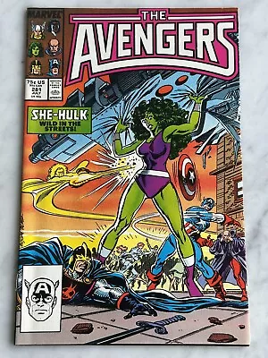 Buy Avengers #281 VF/NM 9.0 - Buy 3 For FREE Shipping! (Marvel, 1987) • 4£