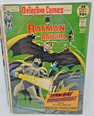 Buy Detective Comics #416 Man-bat Appearance *1971* 6.0 • 27.79£