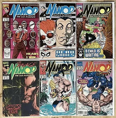 Buy Namor #8 9 14 38 50 53, Sub-mariner, Marvel 6 Comic Bundle, 1990-94, Rare, Good • 12.99£