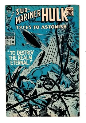 Buy TALES TO ASTONISH 98, VF+ 8.5, 1st CAMEO APP Of  LORD SETH (FREE SHIP) * • 69.55£