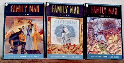 Buy FAMILY MAN Written By JEROME CHARYN Paradox Mystery  JOE STATON Vol 1-3 Lot • 7.88£