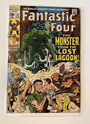Buy Fantastic Four #97 - Marvel - Lost Lagoon Monster - Stan Lee Jack Kirby - 1970 • 31.98£