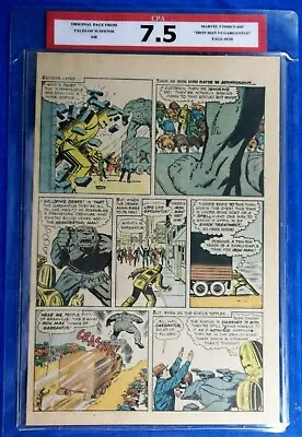 Buy Tales Of Suspense #40 CPA 7.5 Single Page #9/10 Jack Kirby Art Early Iron Man • 102.68£