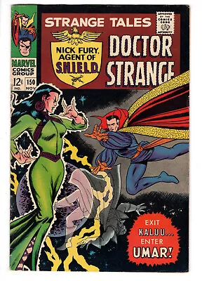 Buy Strange Tales #150 (1966) - Grade 7.0 - 1st Appearance Of Umar - Doctor Strange! • 71.26£