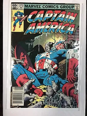 Buy Captain America #272 Newsstand - Mid-Grade -1st Appearance VERMIN ZECK CVR • 11.85£