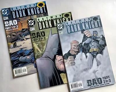 Buy Batman Legends Dark Knight 146-148 Bad Complete Arc DC Comics 2001 • 8.99£