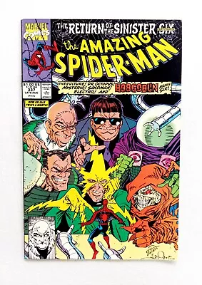Buy Amazing Spider-Man #337 - Marvel 1990 First Sinister Six Appearance Erik Larsen  • 6.39£