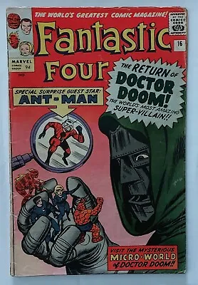 Buy Fantastic Four 16 £300 1963. Postage On 1-5 Comics 2.95 • 300£