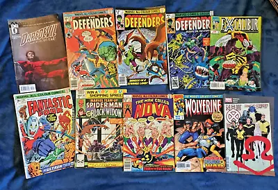 Buy Free P & P; 10 X Marvel Comics, Damaged Reading Copies; DD,FF, X-Men, Spider-Man • 7.99£