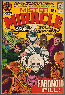 Buy Mister Miracle 3  The Paranoid Pill!   Jack Kirby  Fine+  DC Comic   1971 • 14.35£