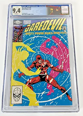 Buy Daredevil #178 (Direct), CGC 9.4, 1982, 1st Meet Daredevil & Heroes For Hire • 37.07£