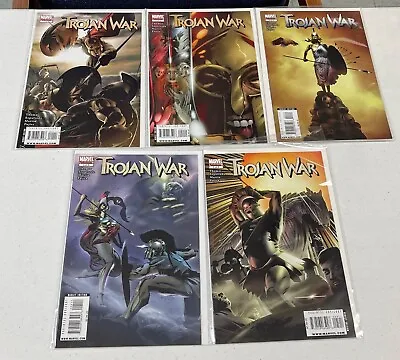 Buy Trojan War #1-5 Lot Of 5 Marvel Illustrated Comics 2008 Complete Run Nice Read • 16.59£