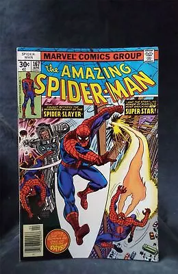 Buy The Amazing Spider-Man #167 1977 Marvel Comics Comic Book  • 9.63£
