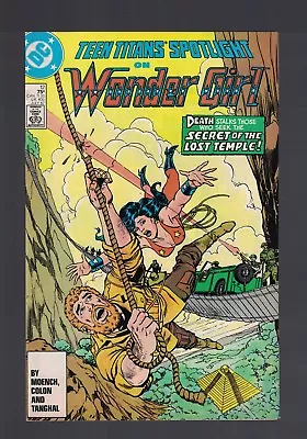 Buy DC Comics Teen Titans Spotlight On Wonder Girl No 12 July 1987 75c USA • 2.54£