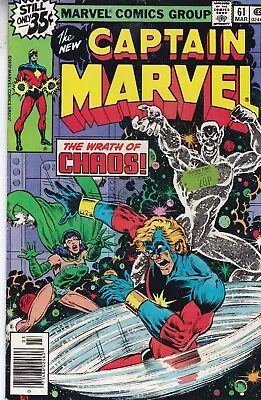 Buy Marvel Comics Captain Marvel Vol. 1 #61 March 1979 Fast P&p Same Day Dispatch • 12.99£