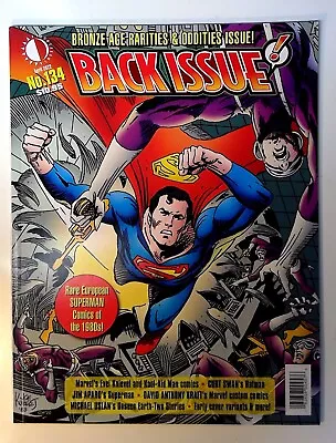 Buy Back Issue #134 TwoMorrows April 2022 VF/NM Superman Cover Joe Kubert Magazine • 8£