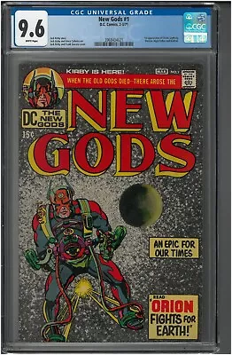 Buy New Gods #1 - WHITE Pages - CGC 9.6 1971  1st Orion • 439.74£