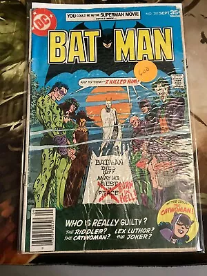Buy Batman #291 DC Comics Bronze Age Low Grade Readers Copy • 3.96£