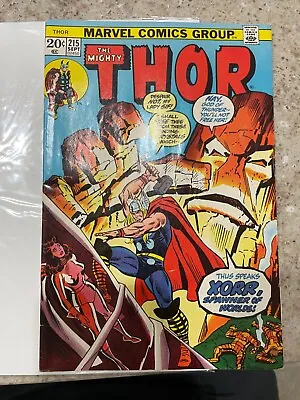 Buy Thor #215 1973 Needs A Press. Combined Shipping • 7.92£