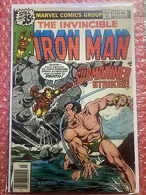 Buy Iron Man #120 Fine 1979 1st App. Justin Hammer • 8.41£