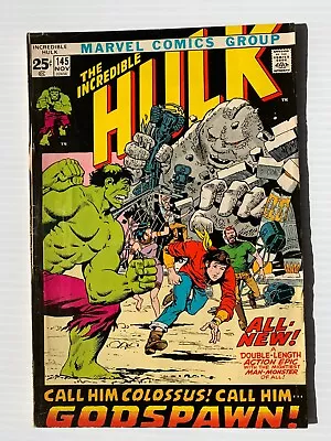 Buy The Incredible HULK #145 1971 • 43.45£