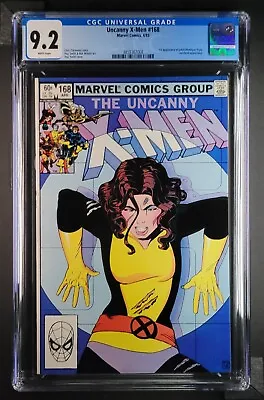 Buy Uncanny X-Men #168 (1983,Marvel Comics) ~ CGC 9.2 • 55.41£