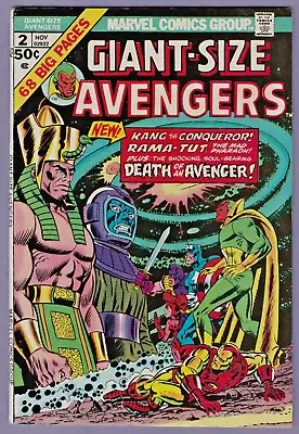 Buy Avengers_vol.01 {Giant-Size} #2 | 🔥 Rama Tut ~ Kang The Conqueror | VF (8.0) 🔥 • 30.44£