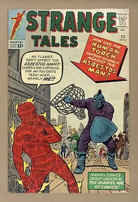 Buy Strange Tales #111 VG+ 4.5 1963 • 691.59£