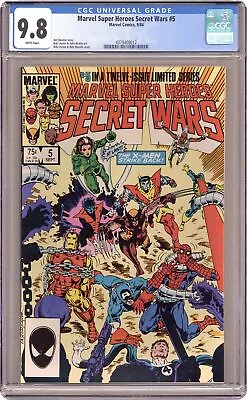 Buy Marvel Super Heroes Secret Wars #5D CGC 9.8 1984 4379408012 • 138.36£